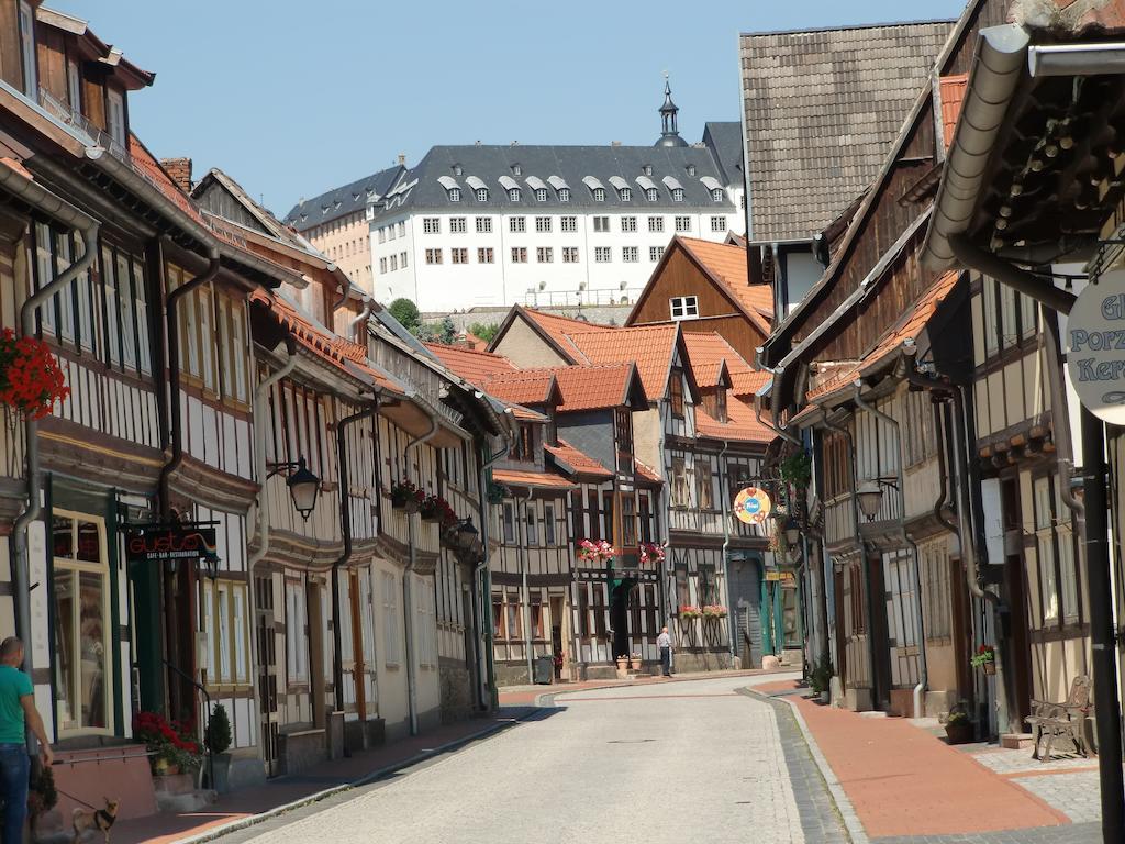 Ferienhaus Haus Am Wald Stolberg i. Harz Exterior foto